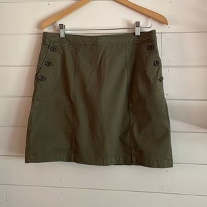 Army Green Skirt